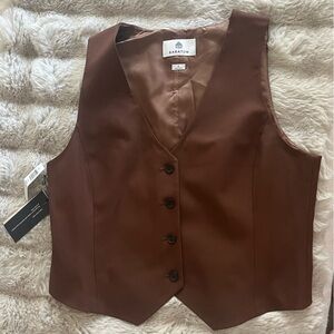 Babaton Brown Vest Top
